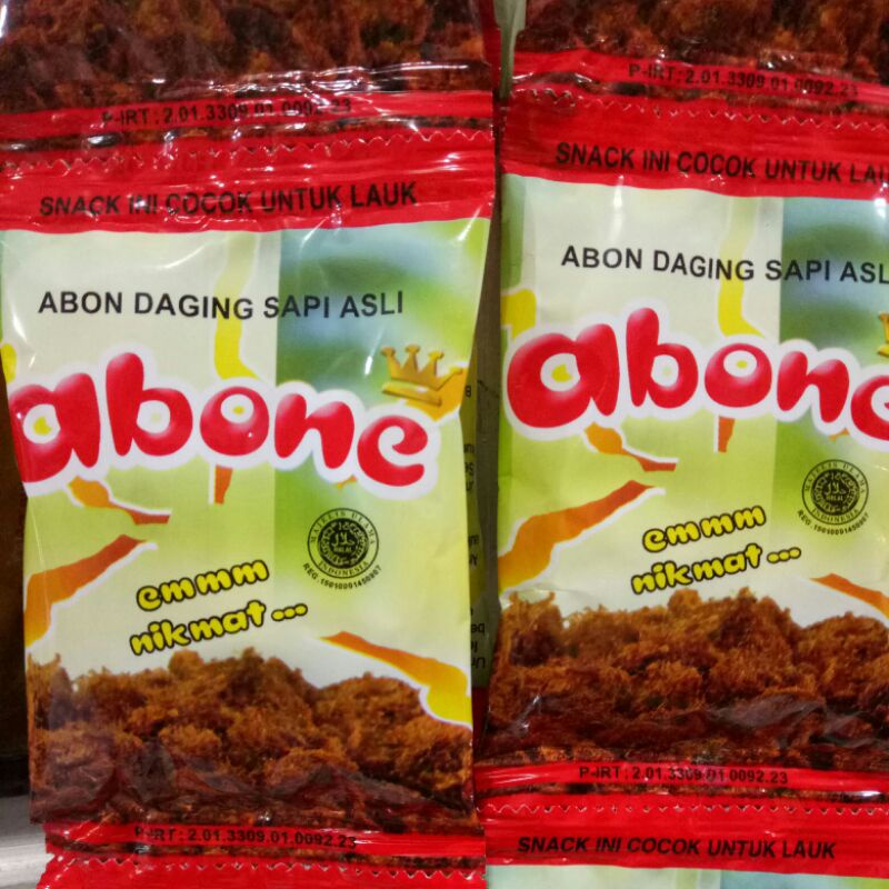 

Abone Abon Daging Sapi Asli Siap Saji