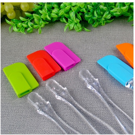 H896 (1 PCS) Spatula Kuas Silikon / Spatula Silikon Pengaduk Adonan Kue / Spatula Karet