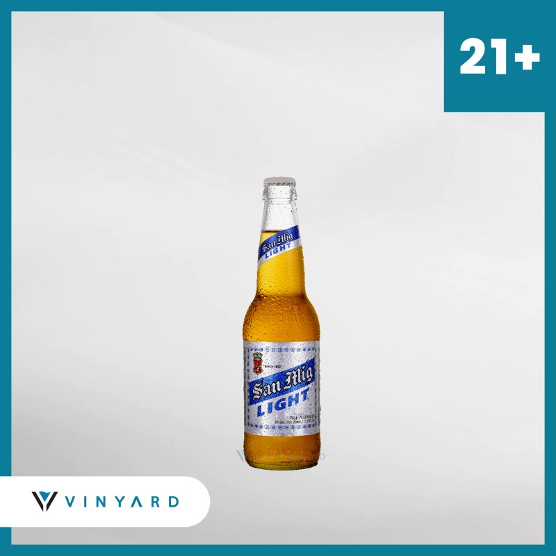 San Mig Light Btl 330 Ml ( Original &amp; Resmi By Vinyard )