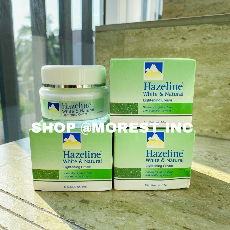 Hazeline snow hijau white lightening cream original malaysia
