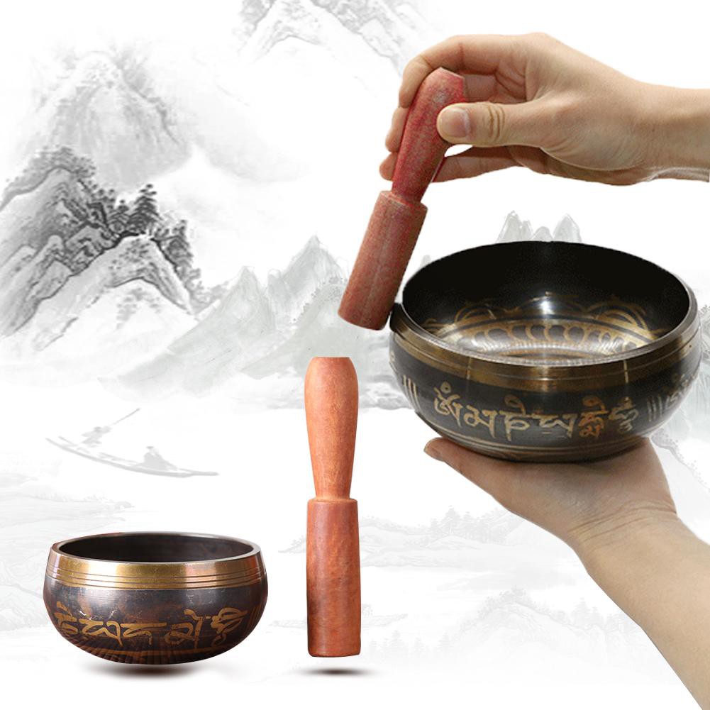 MI NEWSacred Dharma Monks Lama Tibetan Singing Bowl Decorative Wall Dishes Plates Shopee Indonesia