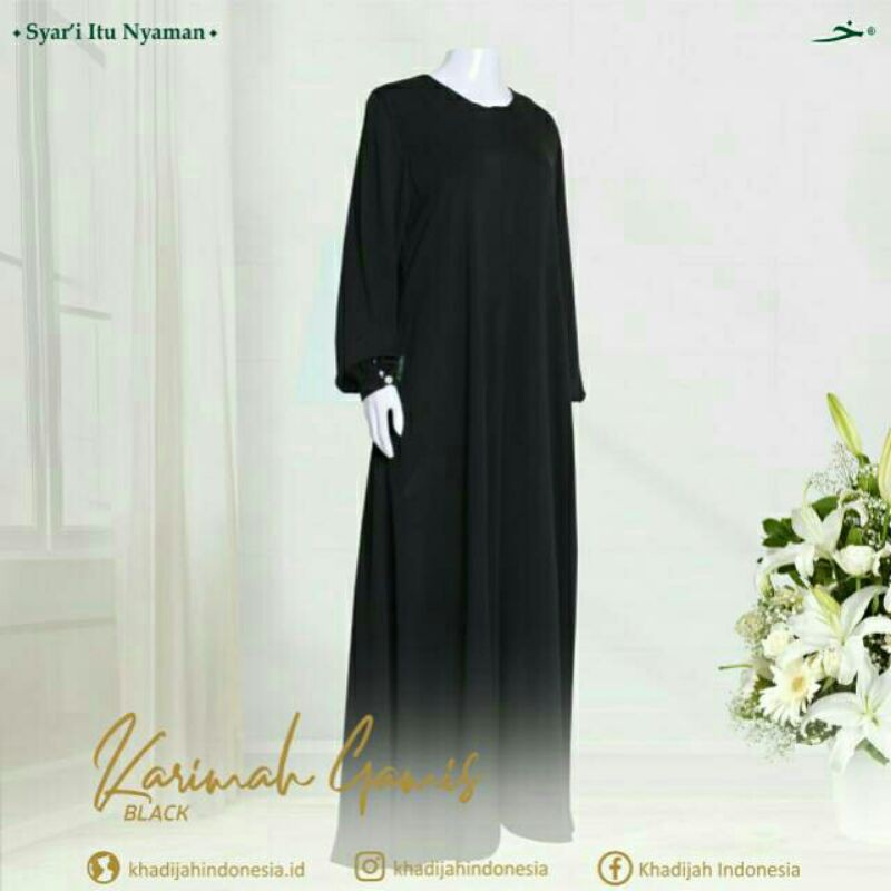 Karimah gamis Khadijah Indonesia