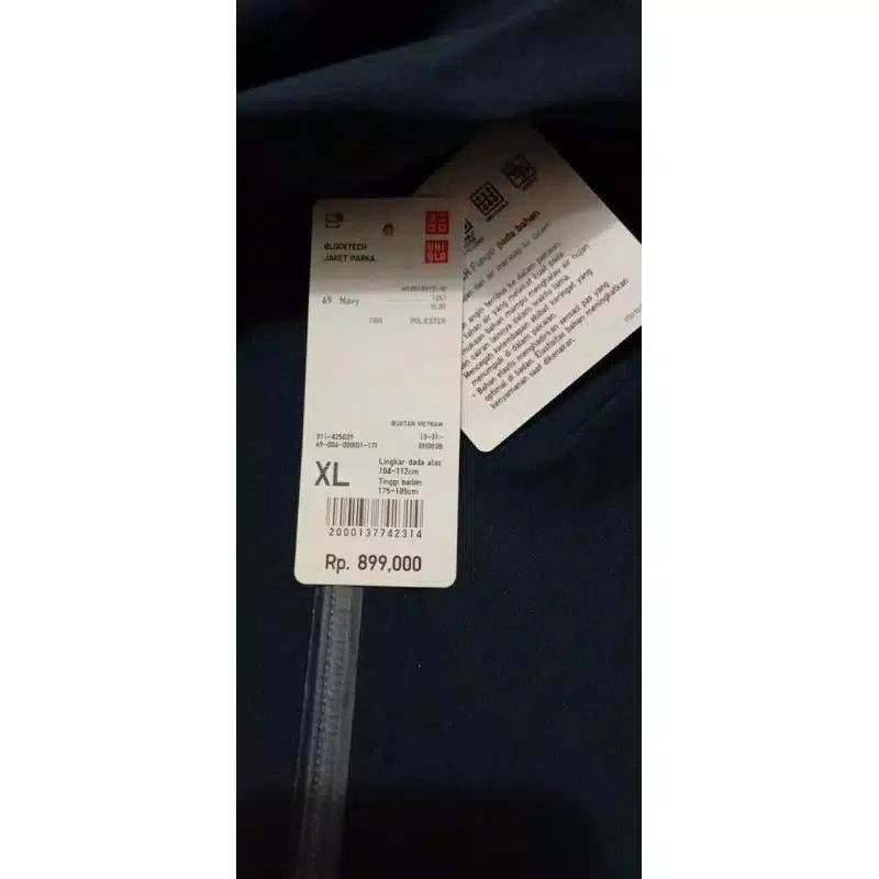 New Original Jaket Parka uniqlo