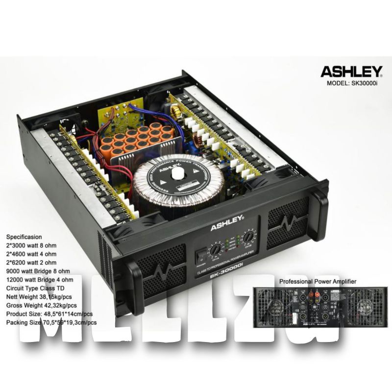 Power Ashley SK 30000i Original Amplifier SK30000i Class TD