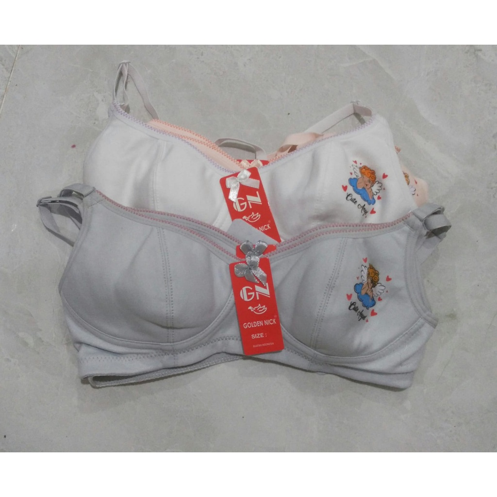 Bh Bra (REMAJA) Golden Nick SA 830 (Cup A) | Tanpa Busa Tanpa Kawat |jx