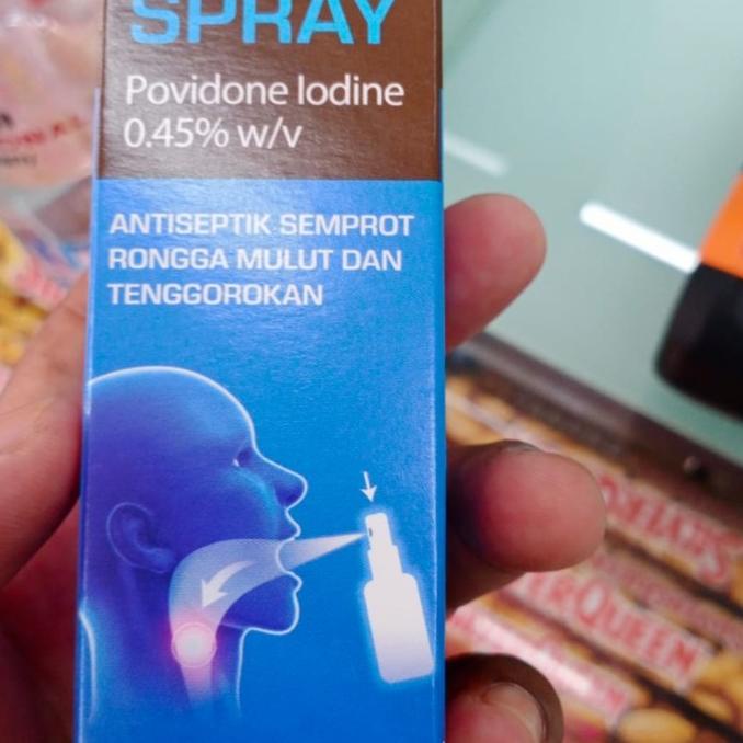 [[ Eferiusaya ]] betadine sore throat spray