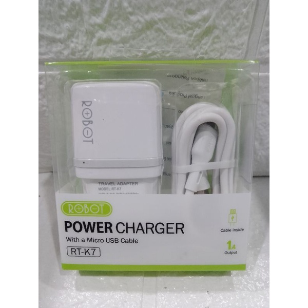 Charger robot RT k7,Charger Hp,Charger ori,Charger murah,Casan Hp,Casan ori,Aksesoris hp.