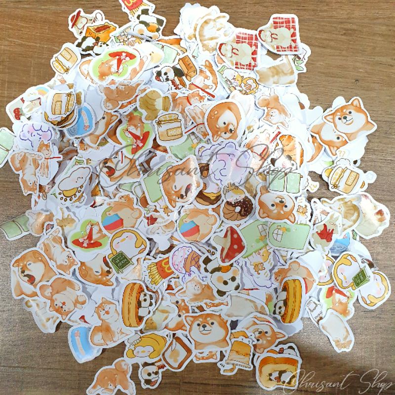 10pcs Sticker lucu random sticker lucu sticker notebook scrapbook