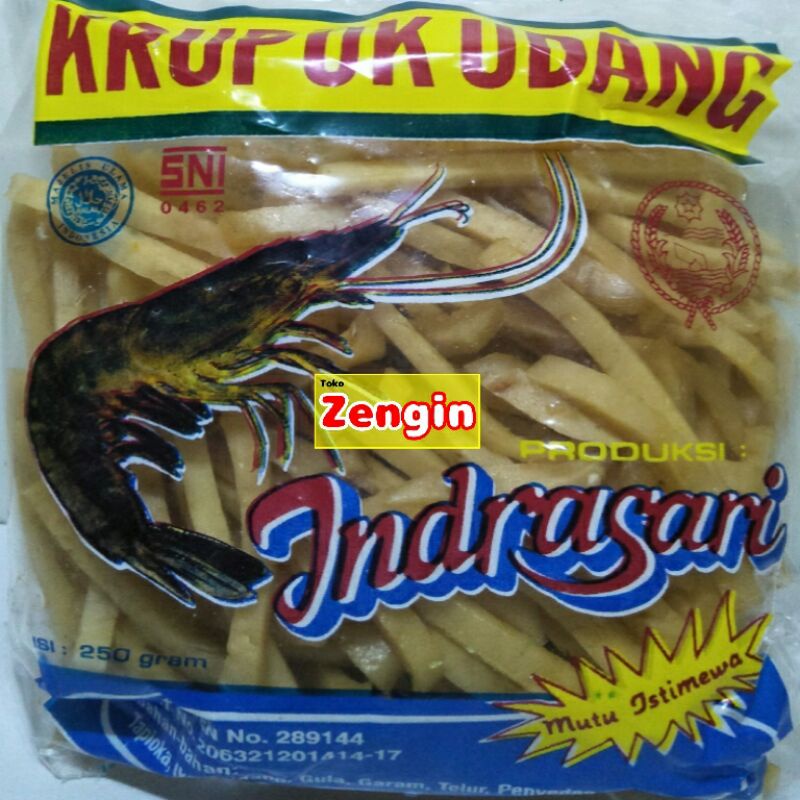 

Krupuk Udang Stik (Istimewa) cap Indrasari 250gr