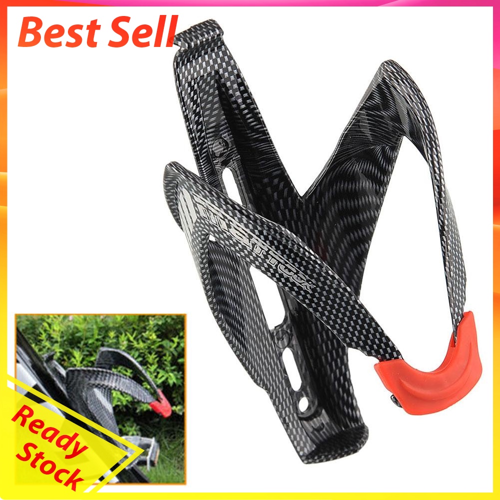 Carbon Fiber Road Bicycle Bike Cycling Water Bottle Holder Rack Cage