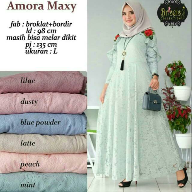 Amora maxi hijab dress