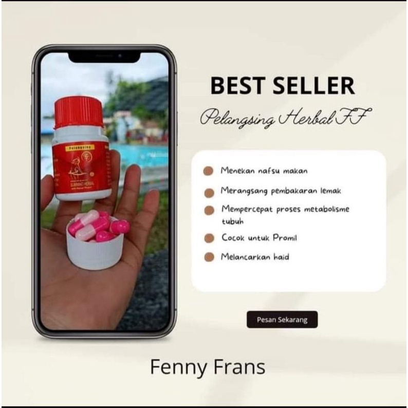 pelangsing herbal by FF / slimming herbal FF