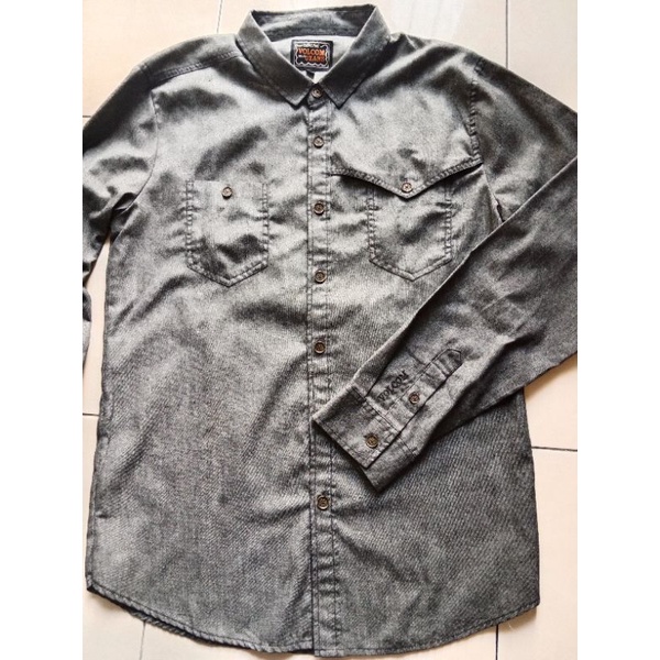 preloved, monza second volcom ori jeans sz XL