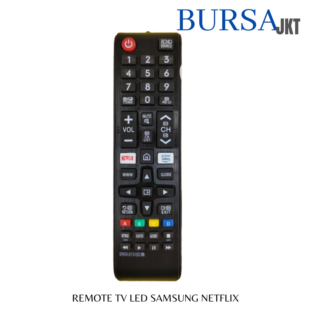 REMOTE SAMSNG TV NETFLIX BN59-01315D NON MULTI