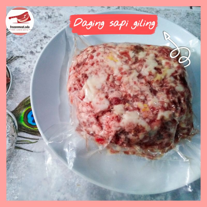 AUS Daging Sapi Giling 65Cl 500gr frozenmeat.sda