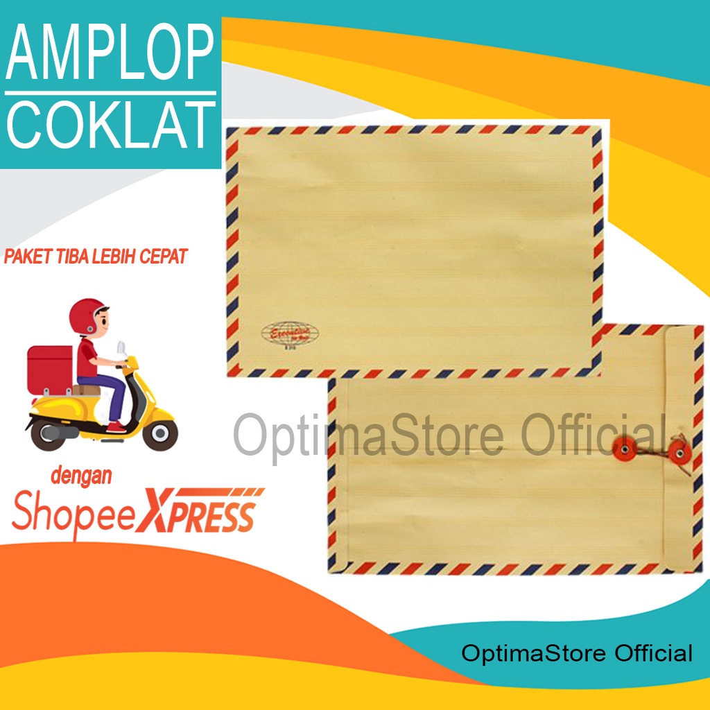 

ECER AMPLOP COKLAT / AMPLOP COKLAT TALI / AMPLOP LAMARAN (1 LEMBAR)