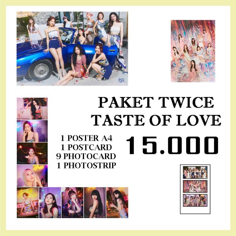 PAKET TWICE TASTE OF LOVE
