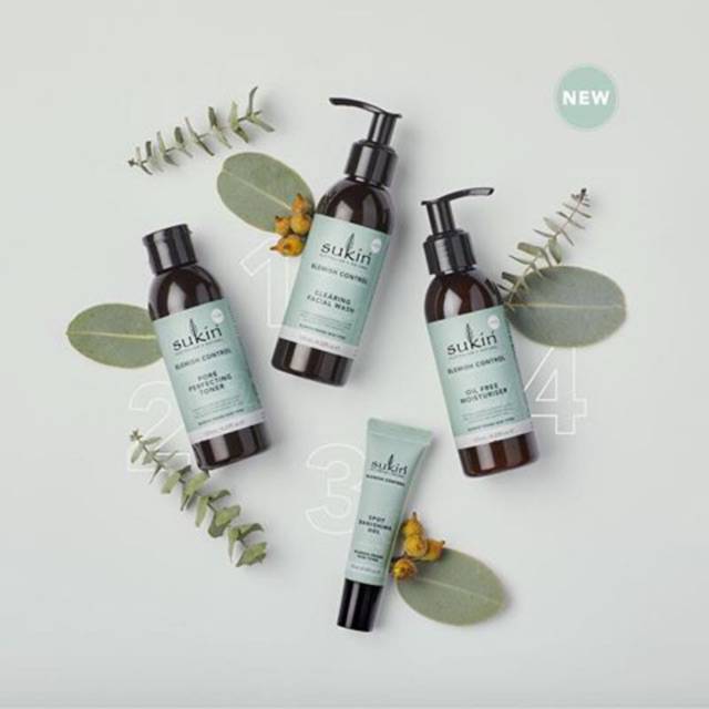 sukin blemish face wash
