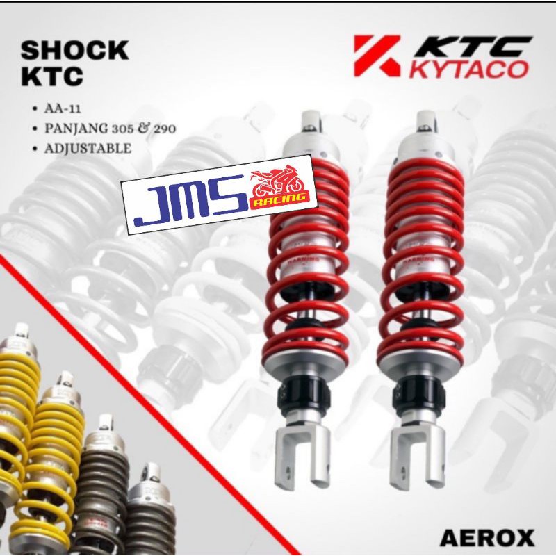 shock breaker ktc kytaco ori non tabung klik fungsi rebound yamaha aerox nmax lama nmax new pnp set