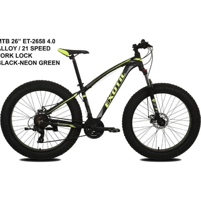 Sepeda MTB 26 Exotic 2658 Fatbike