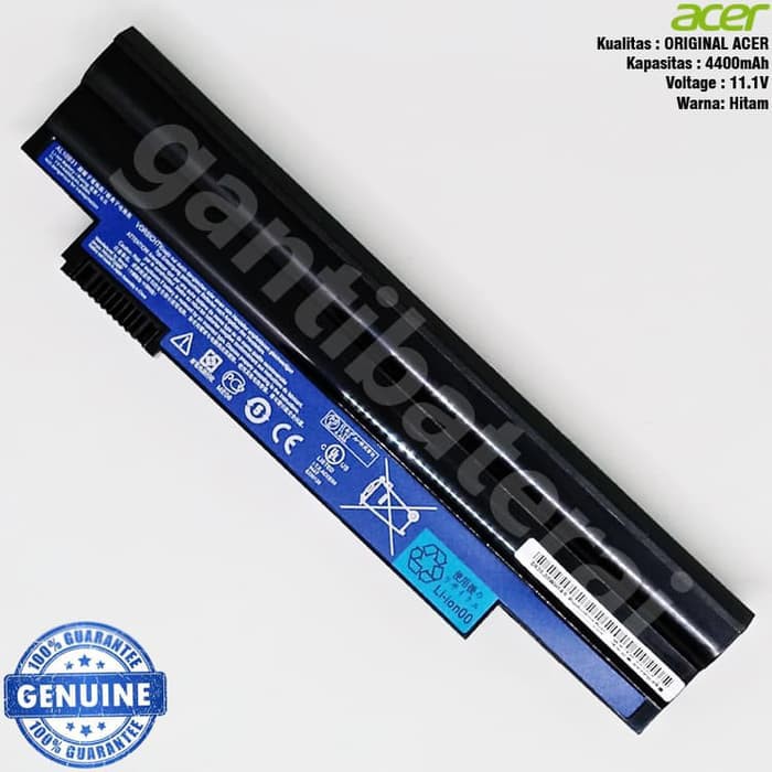 Original Baterai Acer Aspire One 722 522 D255 D260 D257