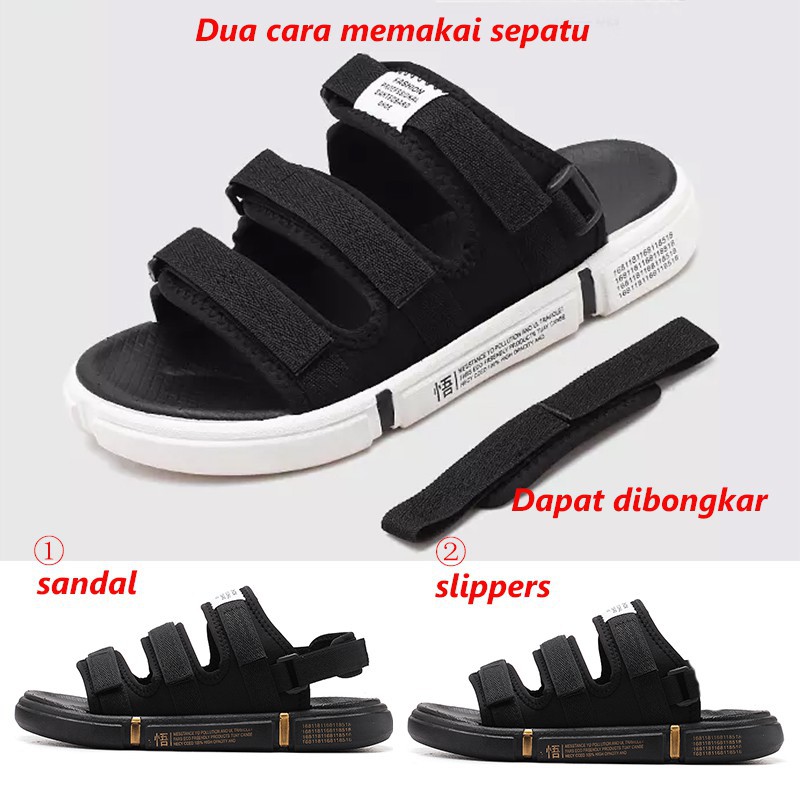 TOP BRAND- Sandal Gunung Efrain Unisex Import Ringan Kuat Anti Slip Tidak Licin Sandal Import Tali Belakang