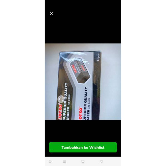 

Penghapus pensil Joyko 526 B40