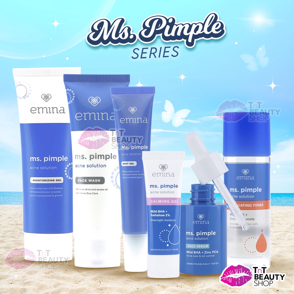 Jual Emina Ms. Pimple SERIES SERIES Ms.Pimple Acne Solutin Shopee