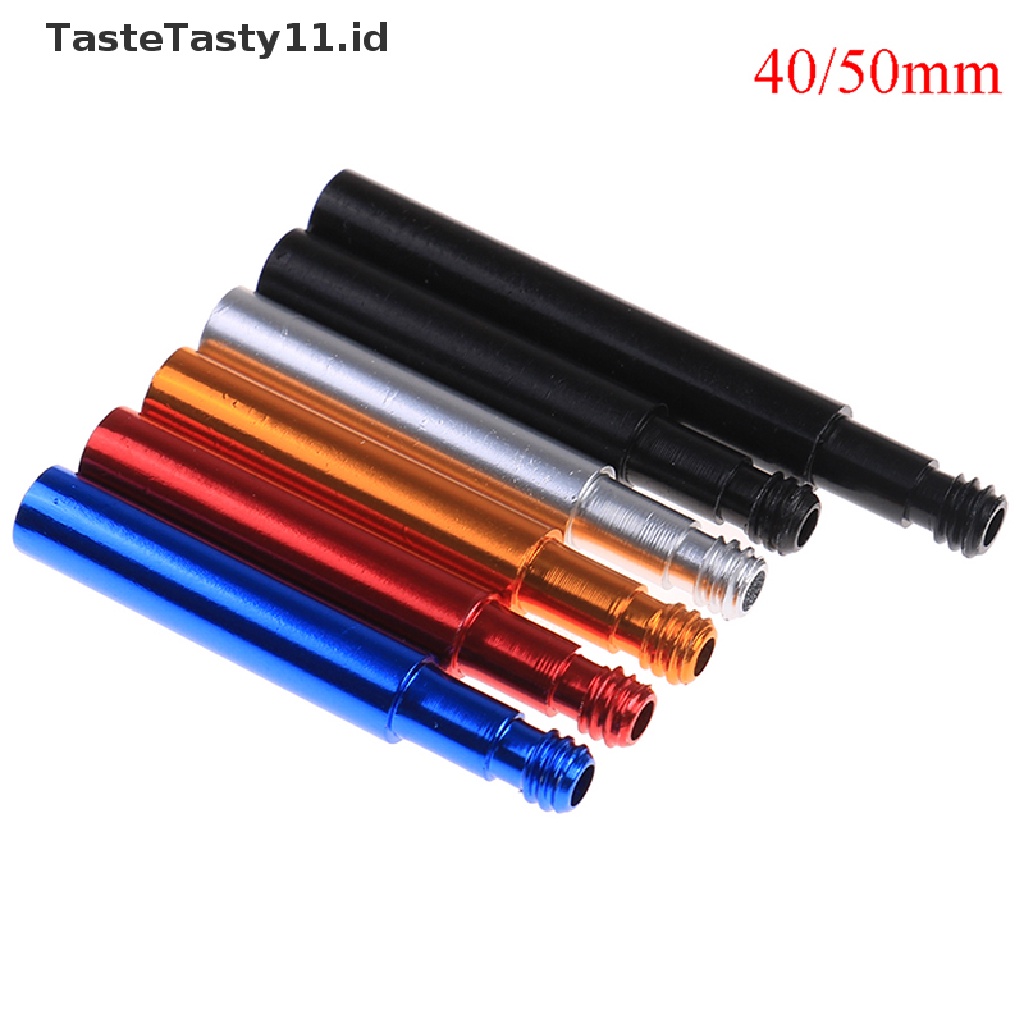 (TasteTasty) Tabung Extension Katup Presta 50 / 40Mm 5 Warna Untuk Sepeda