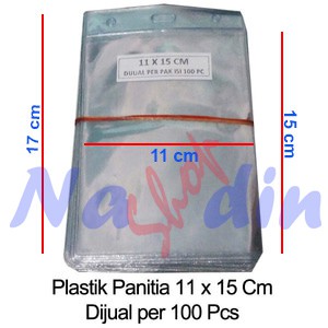 

Plastik Panitia ID Card 11 x 15 Cm (Dijual per pak isi 100 pcs)