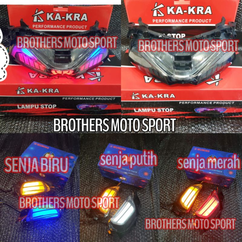 lampu stop nmax new lampu sein new nmax stoplamp plus sein nmax new