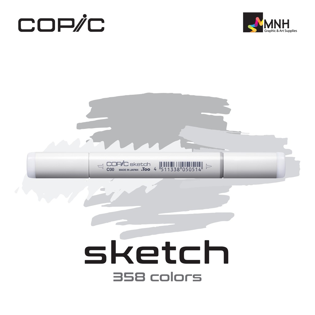 

Spidol Copic Sketch Marker Cool Grey Series (Satuan) C00 - C9