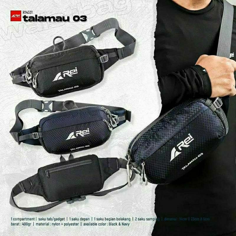 TAS SELEMPANG/PINGGANG REI TALAMAU 03 BESTSELLER AREI OUTDOORGEAR