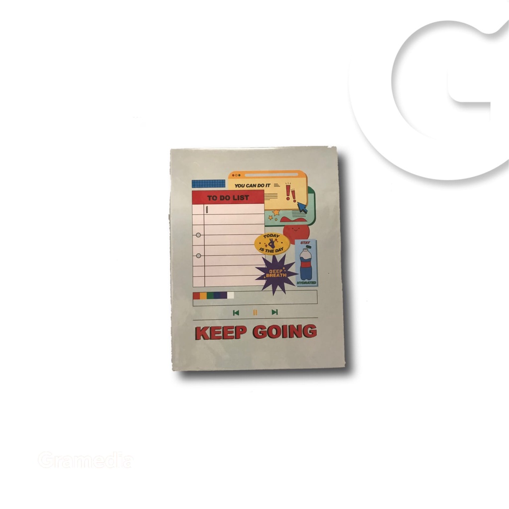 

Gramedia Gorontalo - BANTEX BINDER A5 FANCY - KEEP GOING