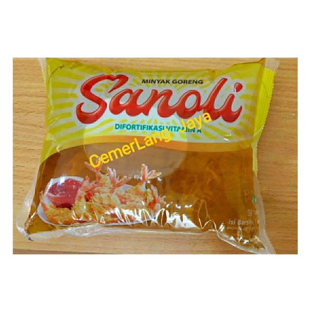 

Minyak goreng sanoli 1 liter