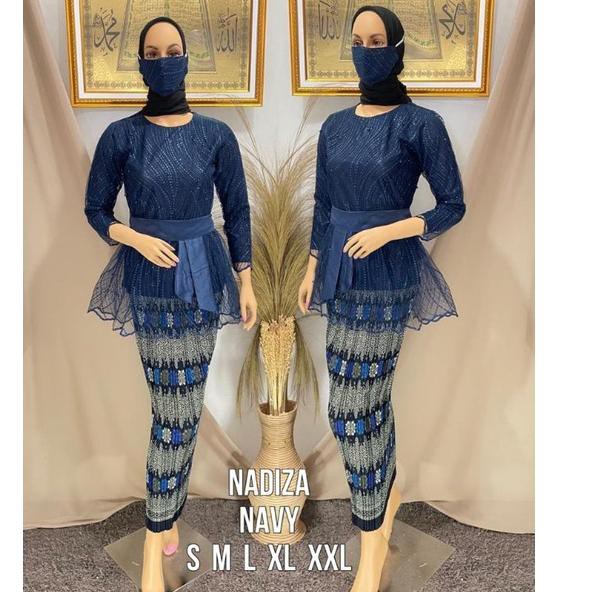 ◘ KEBAYA BROKAT WISUDA ~ KEBAYA BLOUSE NADIZA MEWAH ~ KEBAYA TILLE PESTA ~ KEBAYA TILLE WISUDA ✭