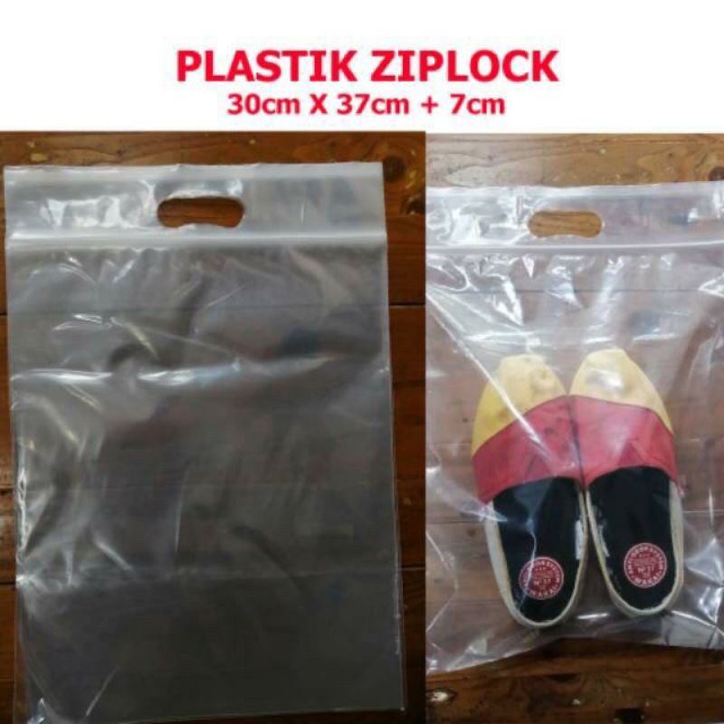 

Plastik Ziplpck MURAH!! Uk 30x38+7 Warna Bening