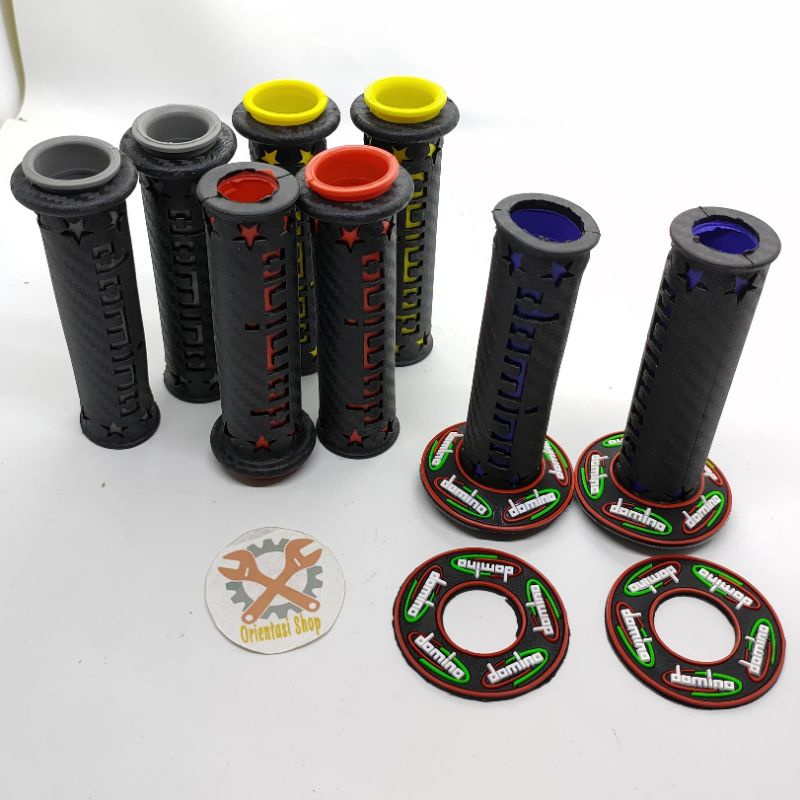 HANDGRIP DOMINO BINTANG KARET EMPUK PLUS DONAT GRIP DOMINO UNIVERSAL