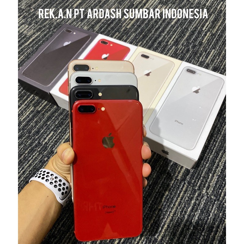 Iphone 8 Plus 64GB Second/bekas 100% Original Fullset Mulus like new