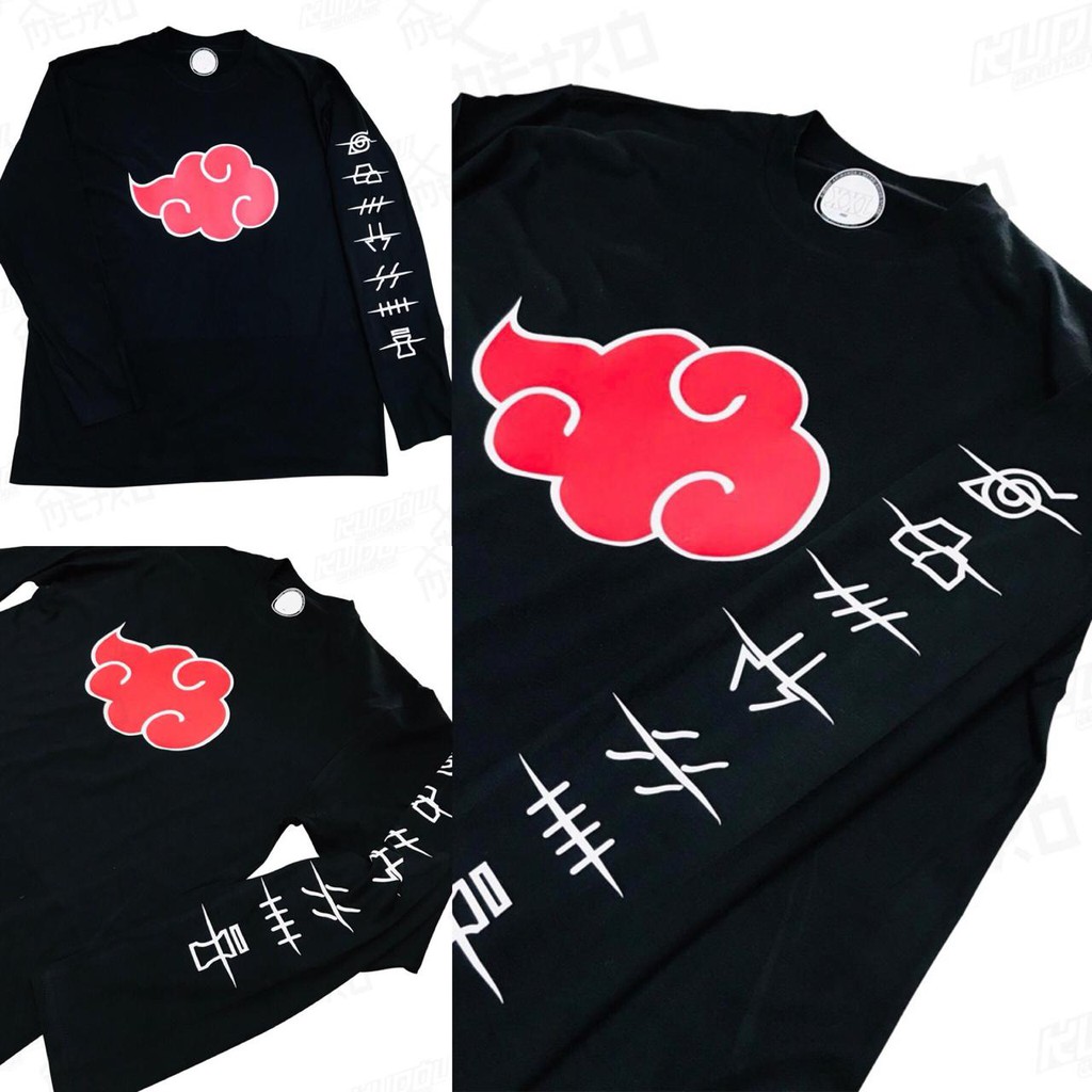 Longsleeve Akatsuki Anti Village Symbols