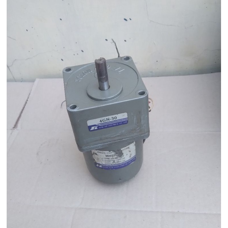 Ac Motor Gearbox 220V Ratio 1:30 46Rpm 25W