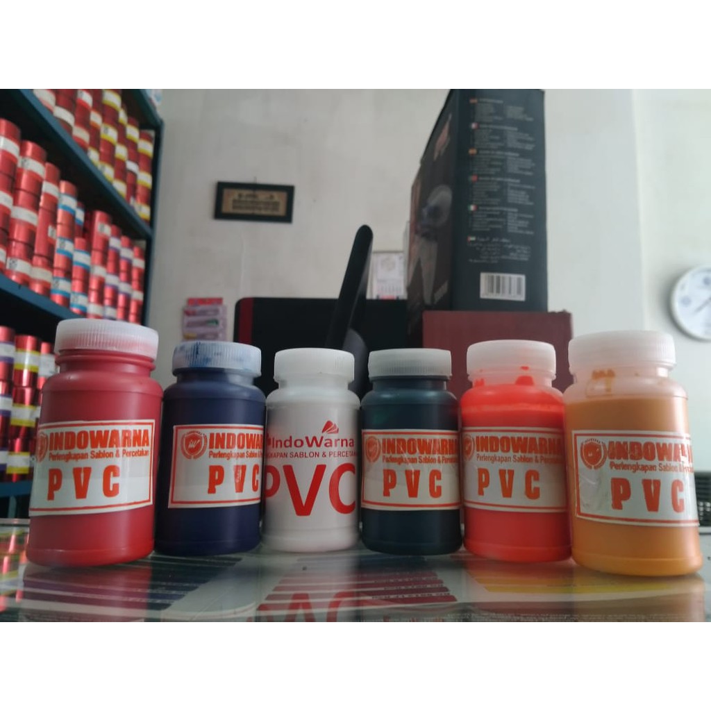 

Cat PVC / Vinyl Toyo Indo Ink (OIL BASE) - Sablon/Dikuas 100 Gr