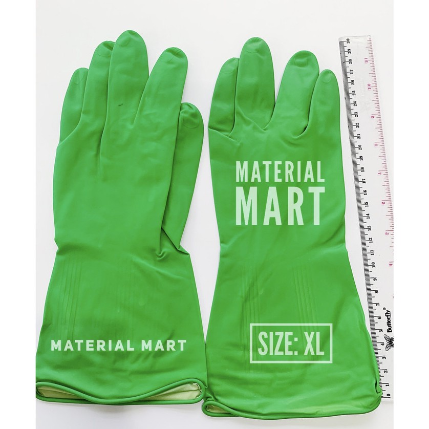 Sarung Tangan Cuci Piring | Sarung Tangan Karet LATEX | Washing Glove | Material Mart