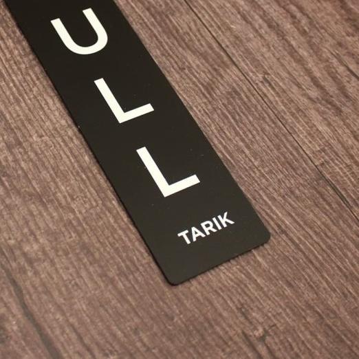 

♥ Sign Pull Acrylic Printed / Sign Akrilik Pull Tarik ♝