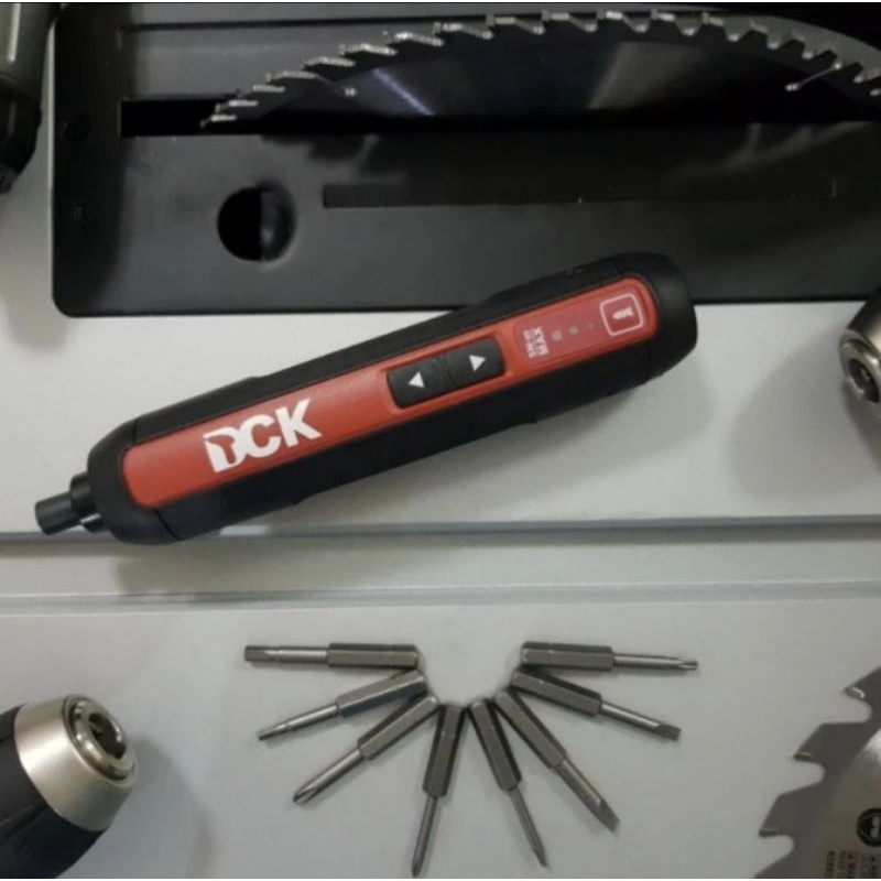 Mesin Bor Obeng Cordless Screwdriver DCK KDPL04-5 4V Baterai KDPL04-5E Screw Driver Pembuka Baut KDP
