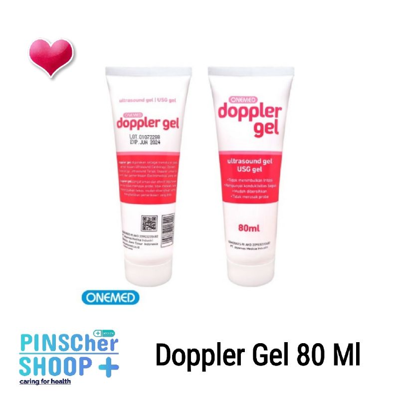 Doppler Gel 80 Ml Ultrasound USG Gel Onemed