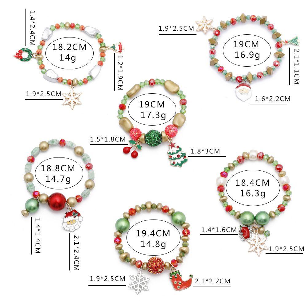 Gelang Tangan Motif Natal Untuk Wanita