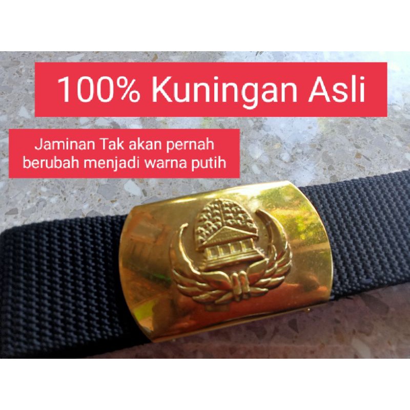 IKAT PINGGANG SABUK KORPRI KUNINGAN ASLI