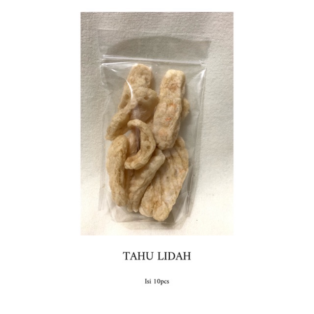 

TAHU LIDAH ISI 10pcs