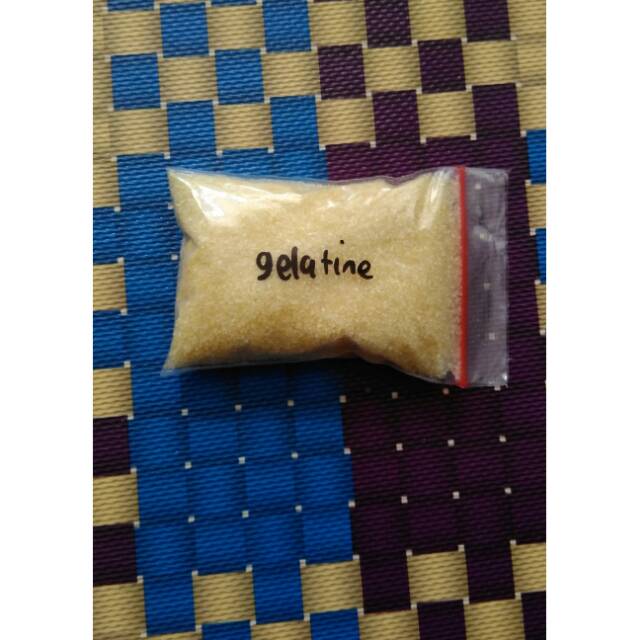 

Gelatin bubuk - gelatine powder